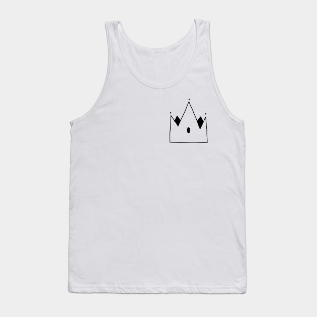 Wear your own crown Tank Top by Little Designer